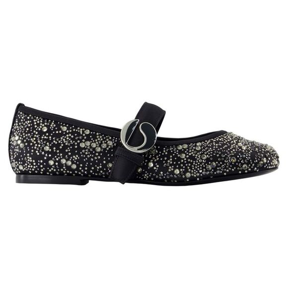 Ballerinas - Coperni - Synthetic - Black/Silver